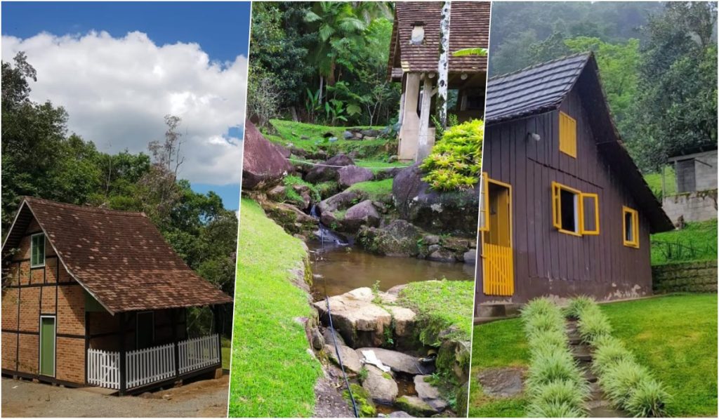Hospedagens rurais preservam arquitetura e natureza no Rio da Luz, em Jaraguá do Sul