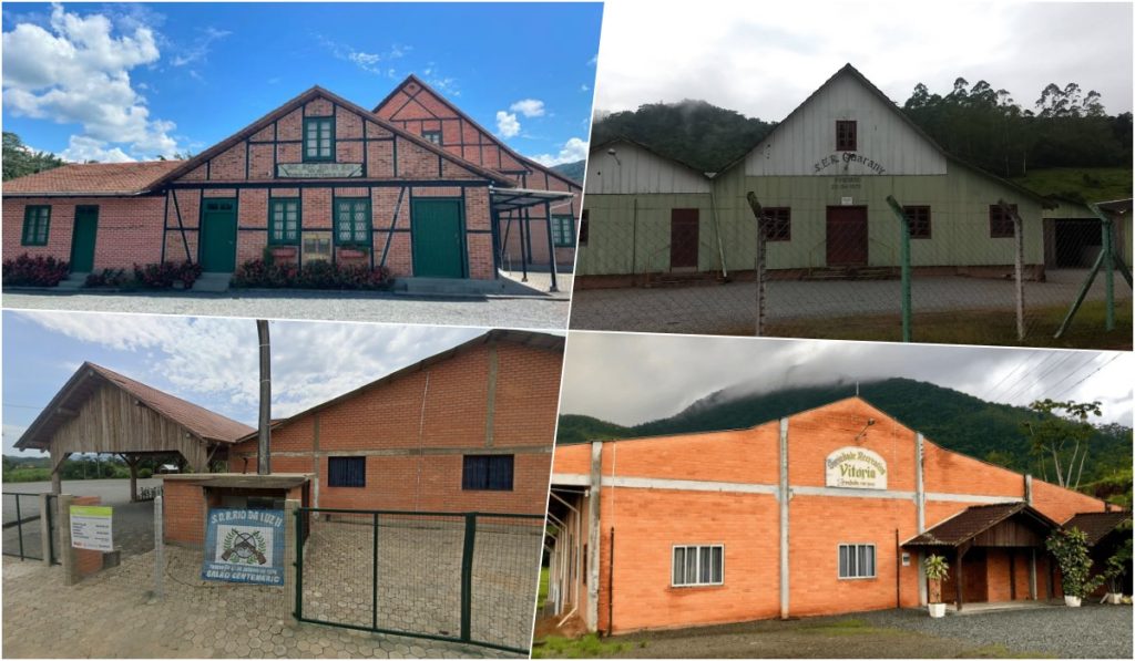 Sociedades recreativas e culturais do bairro Rio da Luz em Jaraguá do Sul